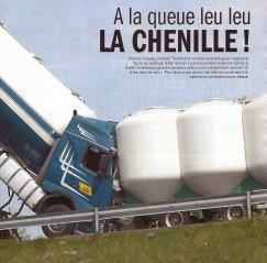 Accident de camion