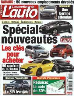 Essentiel-auto Couverture du magazine Essentiel auto