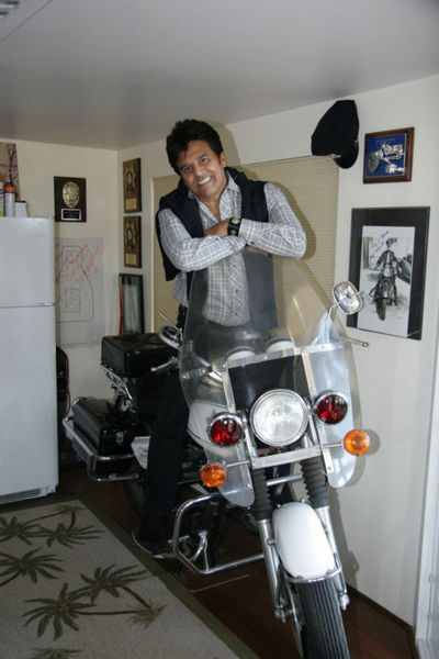 Moto souvenir d'Erik Estrada