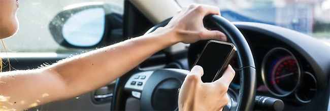 Usage du téléphone au volant