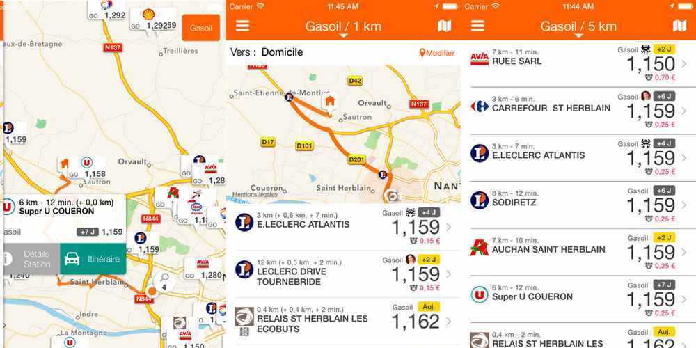 comment fonctionne l'application essence ?