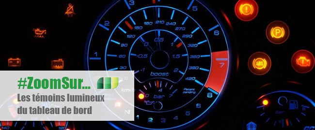 The meaning of the dashboard lights