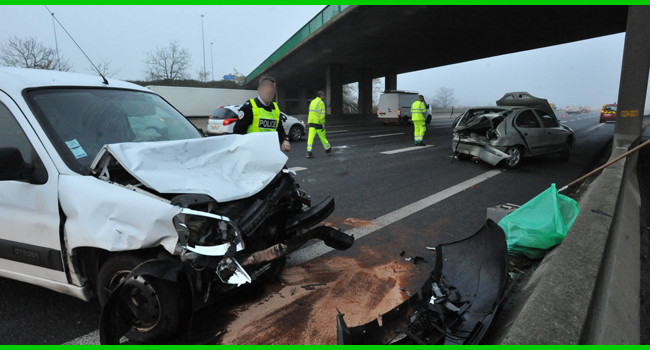baisse accident de la route
