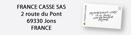 France Casse SAS - 2 route du Pont - 69330 Jons - France