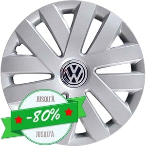 Enjoliveurs de roues VOLKSWAGEN POLO 5 15 Neuf par 4 pièces pas cher