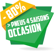 pneus 4 saisons occasion