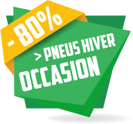 pneus hiver occasion